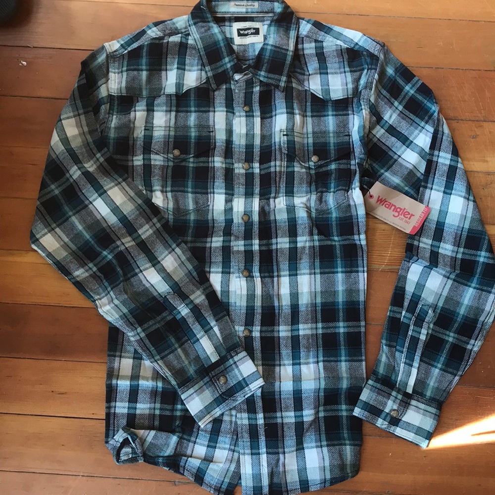 Wrangler Men’s Flannel NWT
